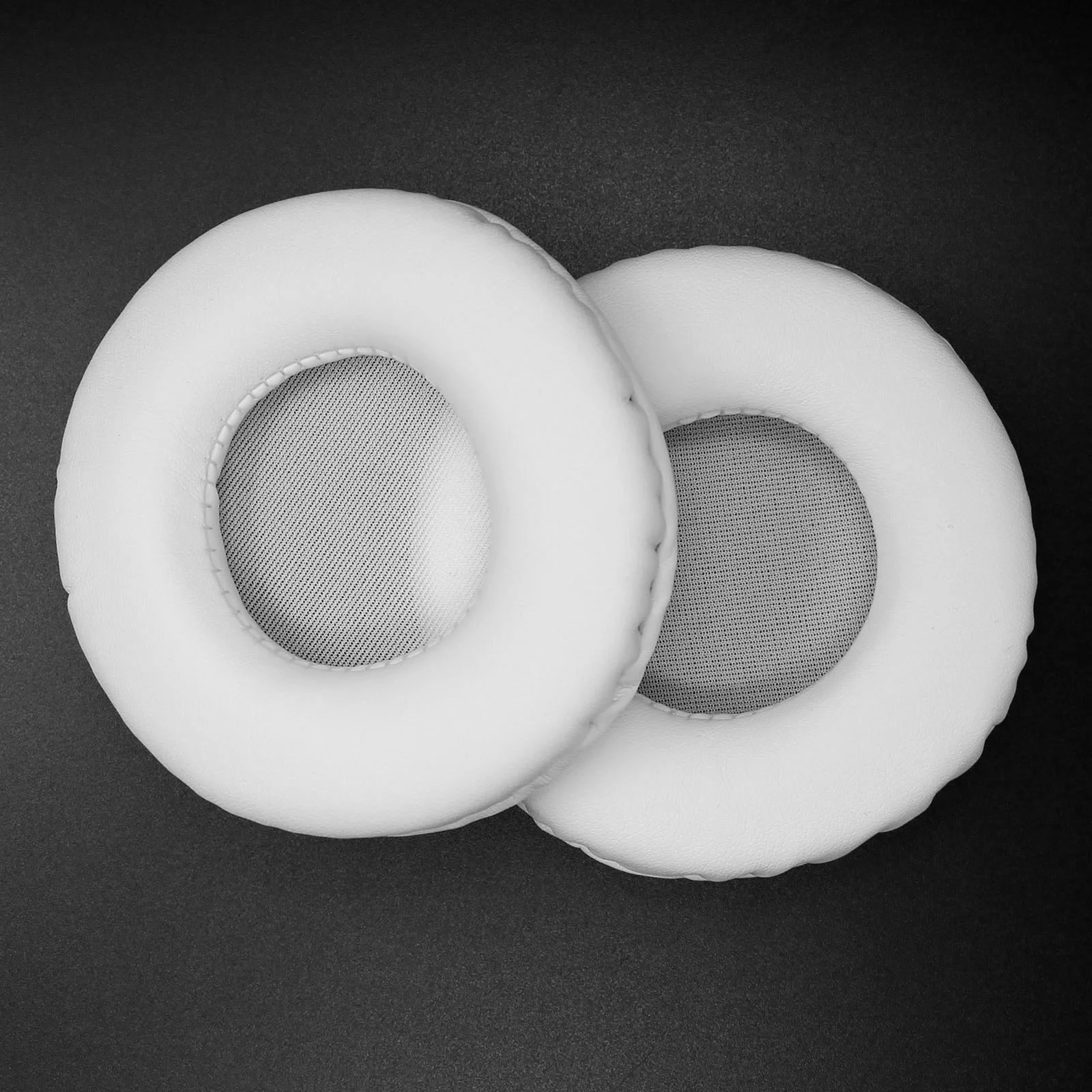 Lixada PU Leather Ear Pads Replacement for EDIFIER ATH Yamaha Headphones 80mm White Cushions