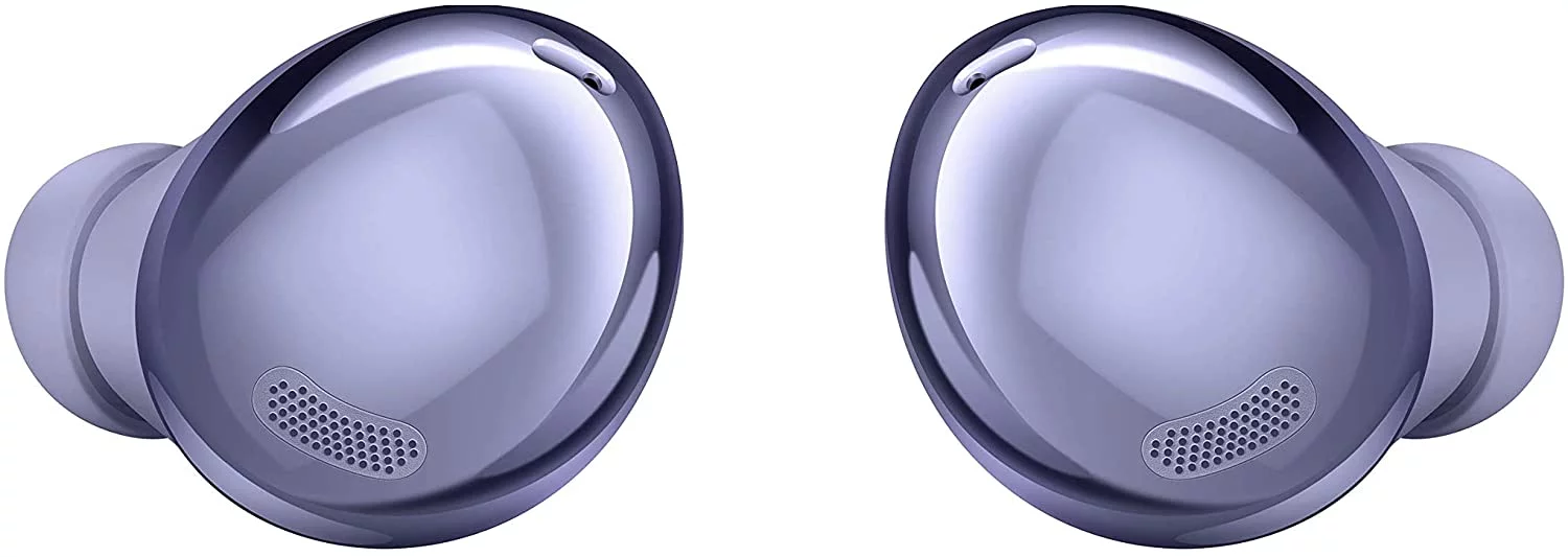 UrbanX Street Buds Pro Bluetooth Earbuds For Xiaomi Poco M2 Pro True Wireless, Noise Cancelling, Charging Case, Quality Sound, Sweat Resistant, Purple (US Version)