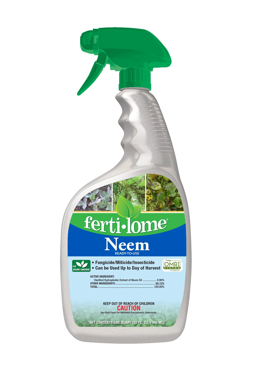 Ferti-lome 32 Oz. Trigger Spray Neem Oil Fungicide/Miticide/Insecticide 16096