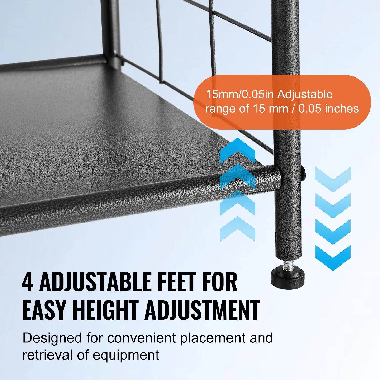 SKYSHALO Golf Storage Garage Organizer 2 Golf Bag Stand Basketball Rack Holder Gear Toys Club Rack