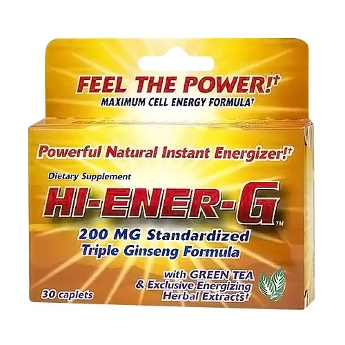 Windmill Hi-Ener-G 200 Mg Standardized Triple Ginseng Formula Caplets - 30 Ea, 3 Pack