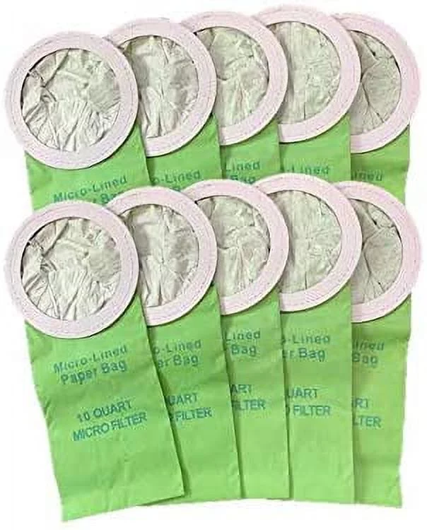 10 Proteam 10 QT Quart Backpack Vacuum Bags (10 Bags). Fits Proteam CoachVac, MegaVac, SuperCoach Vac Vacuums. Replaces Part # 100331