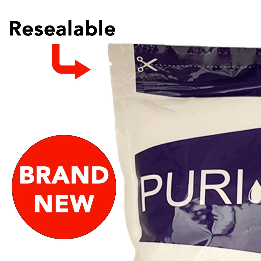 Puri Tech Powder Pool Chemicals 50 lb Calcium Hardness Increaser Plus for Swimming Pools & Spas