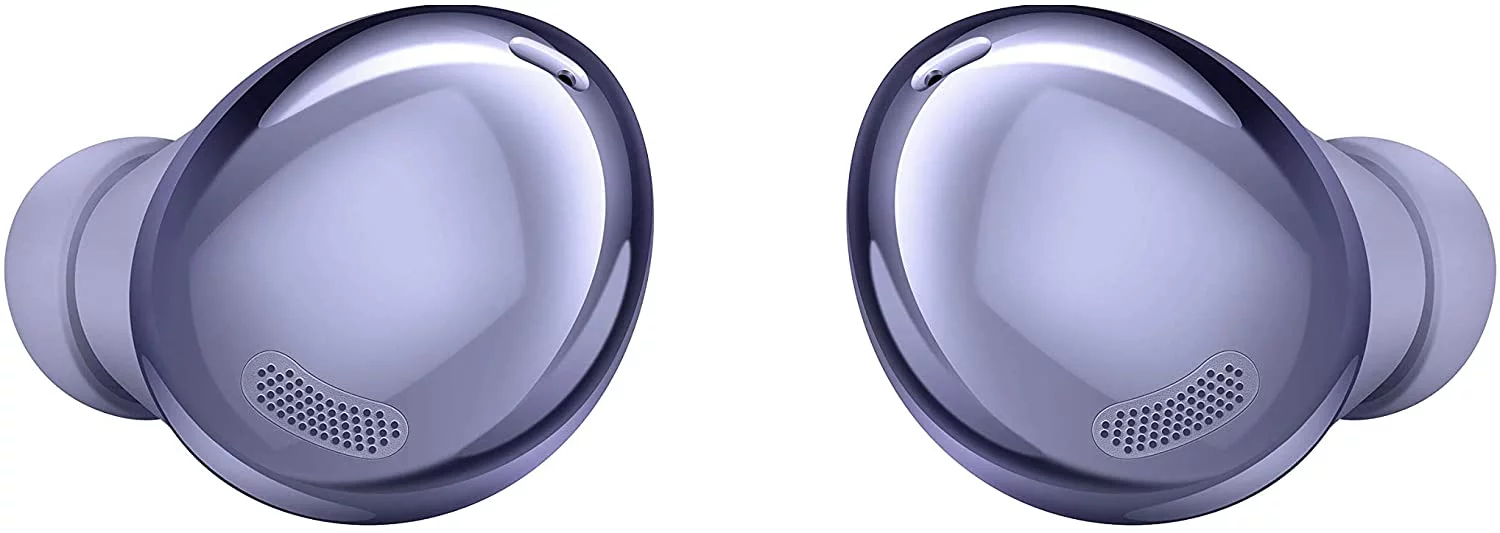 UrbanX Street Buds Pro Bluetooth Earbuds For OOppo F19 Pro True Wireless, Noise Cancelling, Charging Case, Quality Sound, Sweat Resistant, Purple (US Version)