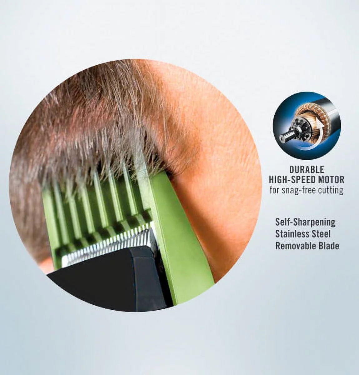 ConairMAN Number Cut, Cord/Cordless Men’s Hair Clippers and Trimmers Set HC355