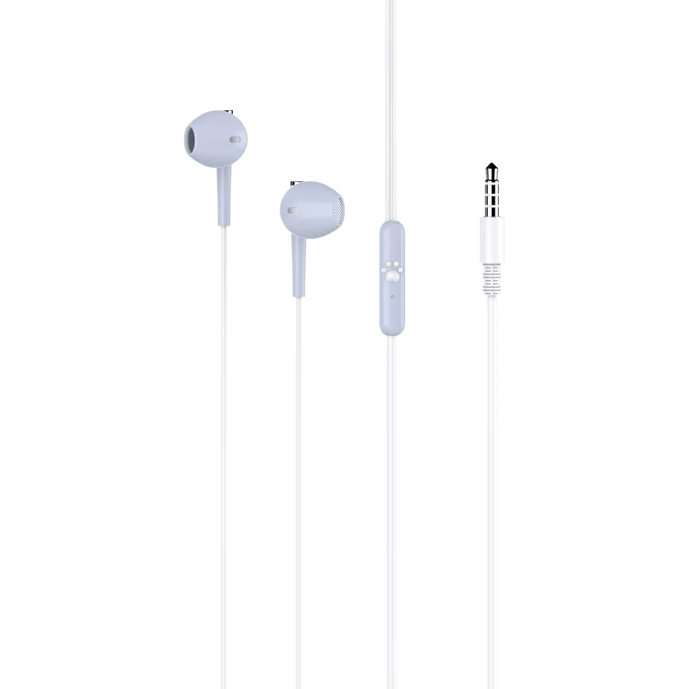 axGear Earbuds Earphones Headphones Cute Unicorn Design 3.5mm Stereo Audio (Blue Only)