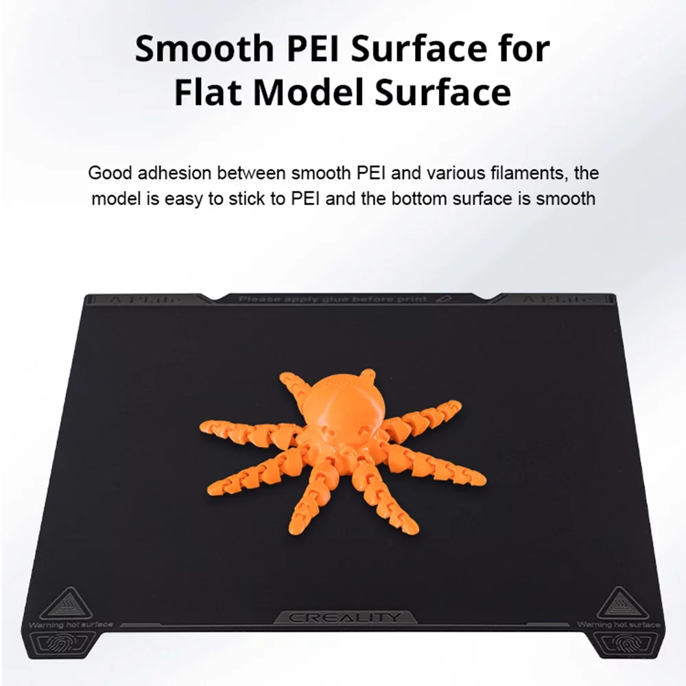3D printer printing platform,Soft Sticker To Sticker To Remove K1 Max Pei Build Plate Build With Soft Huiop Max Smooth Pei With Soft Sticker Remove Model With Model With Flat Eryue Buzhi