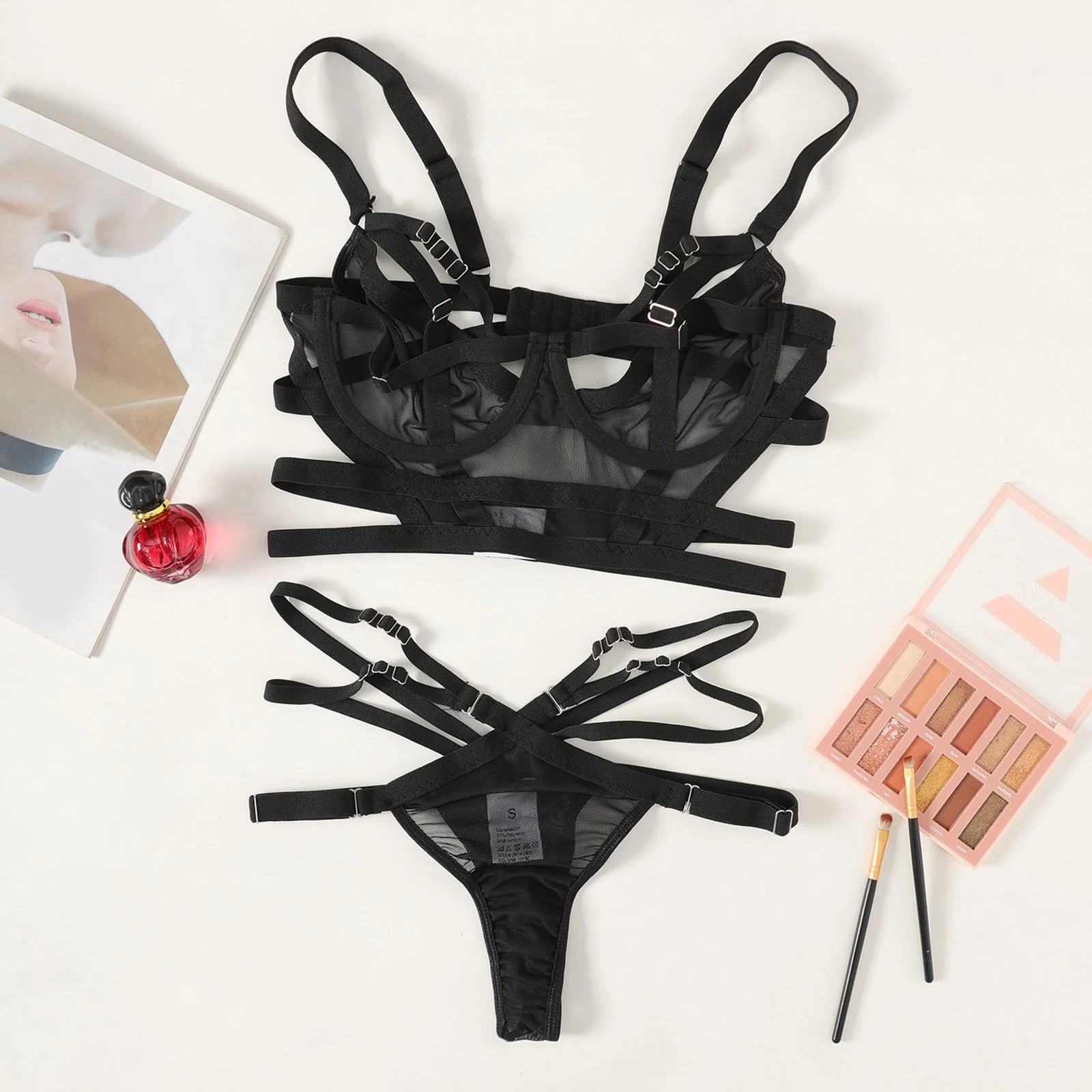 Ierhent Lingerie for Women Naughty for Sex Womens Classic Full Coverage Brief Panty by Lingerie(Nylon,L)