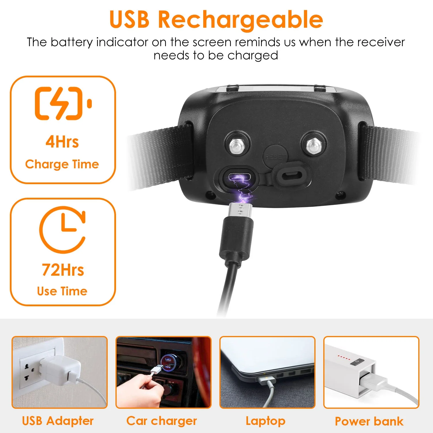 iMounTEK 2 in 1 Wireless Dog Fence GPS Dog Collar with 32-2887FT Radius IPX6 Waterproof for Small Medium Large Dogs, Black