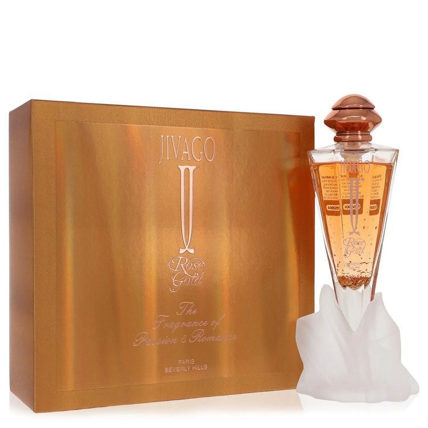 Jivago Rose Gold by Ilana Jivago Eau De Parfum Spray 2.5 oz for Women Pack of 2