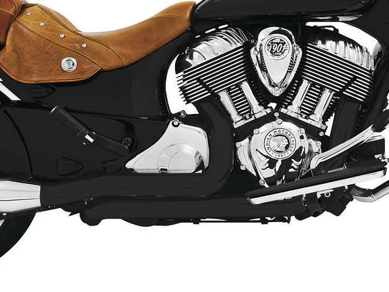 Freedom Performance Standard True Dual Head Pipes Black #IN00035 Indian