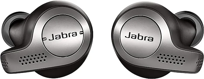 Jabra Elite Active 65t Wireless Earbuds Black/Gray (Refurbished)