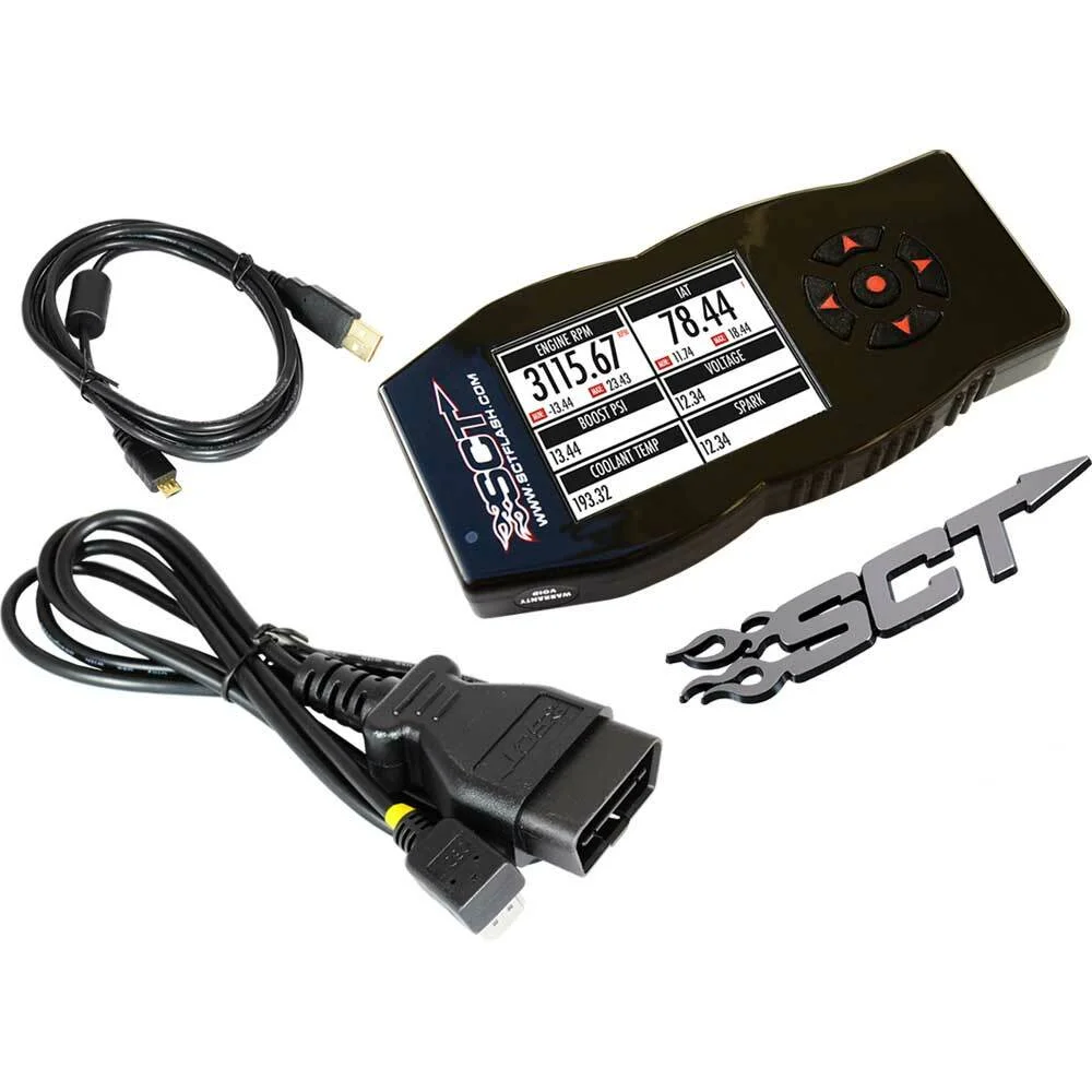 SCT Ford Cars & Trucks (Gas & Diesel) X4 Power Flash Programmer EO Certified SCT Performance 7015PEO