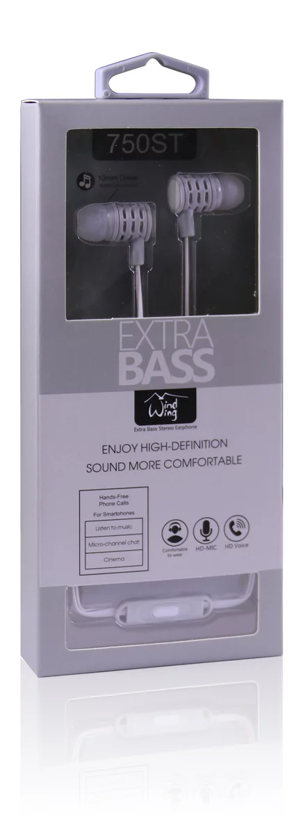 High Definition Sound 3.5mm Stereo Earbuds/ Headphone for Xiaomi Redmi Note 10 5G, 10S, Note 10, 10 Pro Max, 9T, Mi 10i 5G 9i Sport, 9A Sport, Poco C31, 9 Activ,10 (White) - w/ Mic