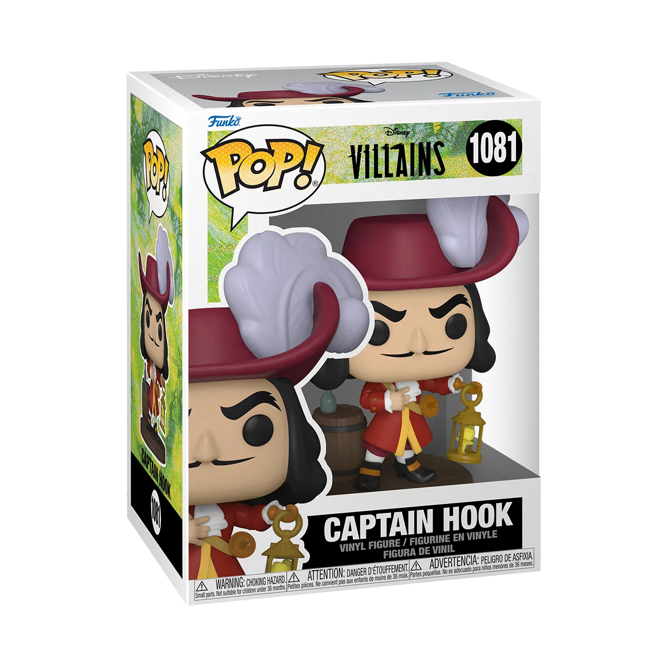 Funko Pop! Disney: Disney Villains - Captain Hook Vinyl Figure
