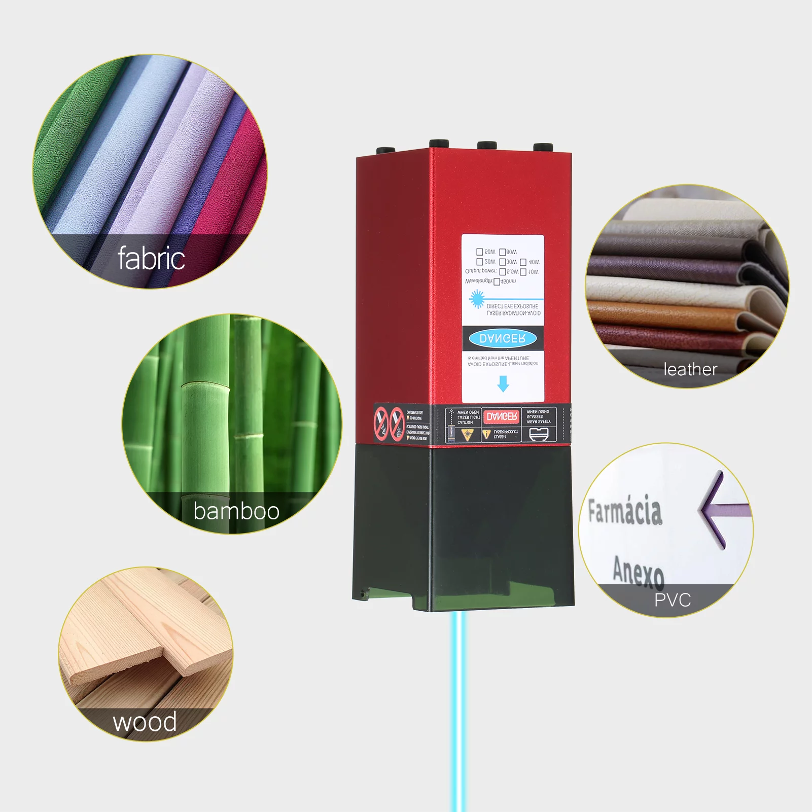 Nebublu Engraving Module,Speed Cutter 3d Diy Craft Wood Head Speed 450nm 80w Leather Fabric Paper Router Diy Craft Router Diy Wood Leather Fabric 3d Printer Printer Router En Aver 3d