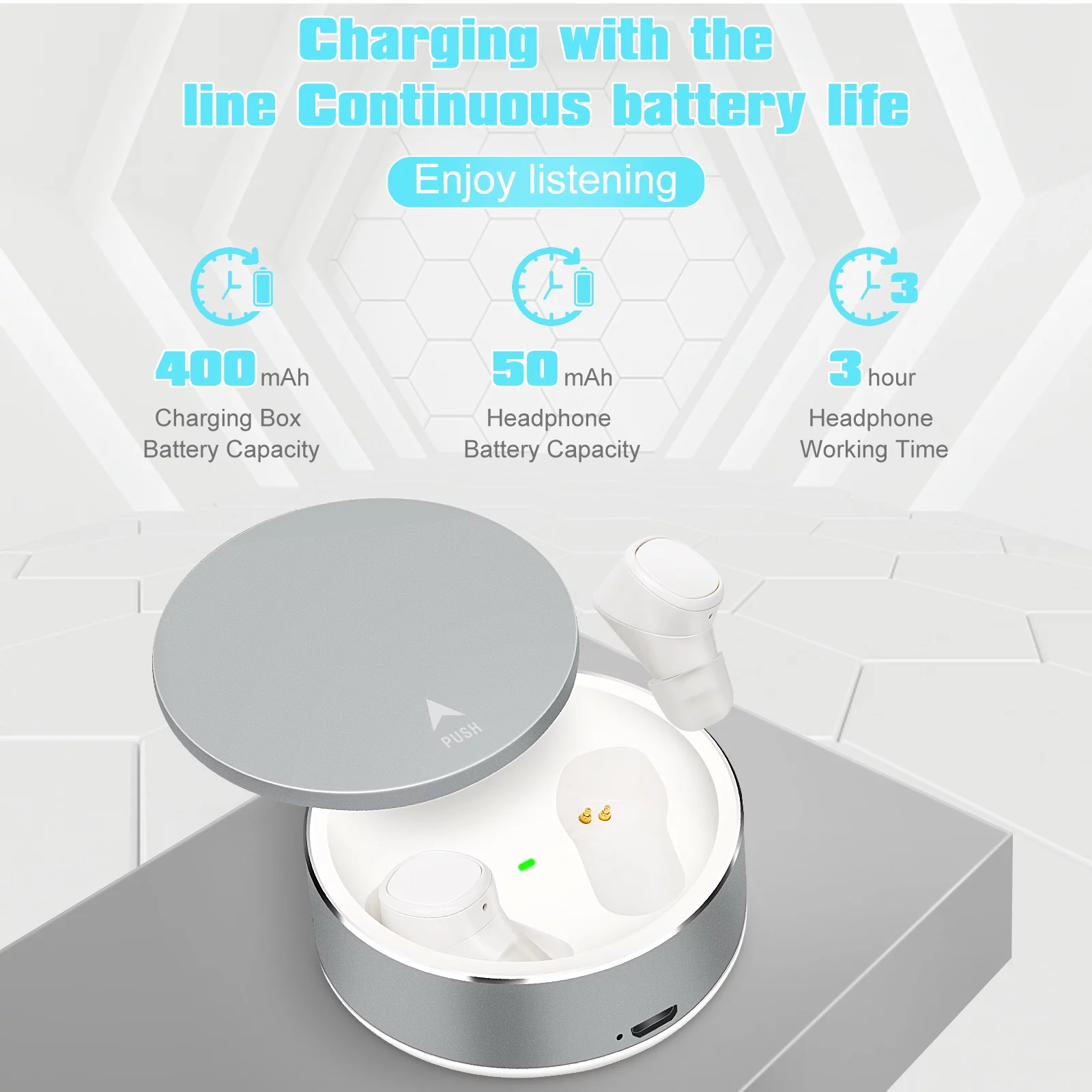 UrbanX X7 Sports Wireless Earbuds 5.0 IPX5 Waterproof Touch Control True Wireless Earbuds with Mic Earphones in-Ear Deep Bass Built-in Mic Bluetooth Headphones For Tecno Camon CX Manchester City LE