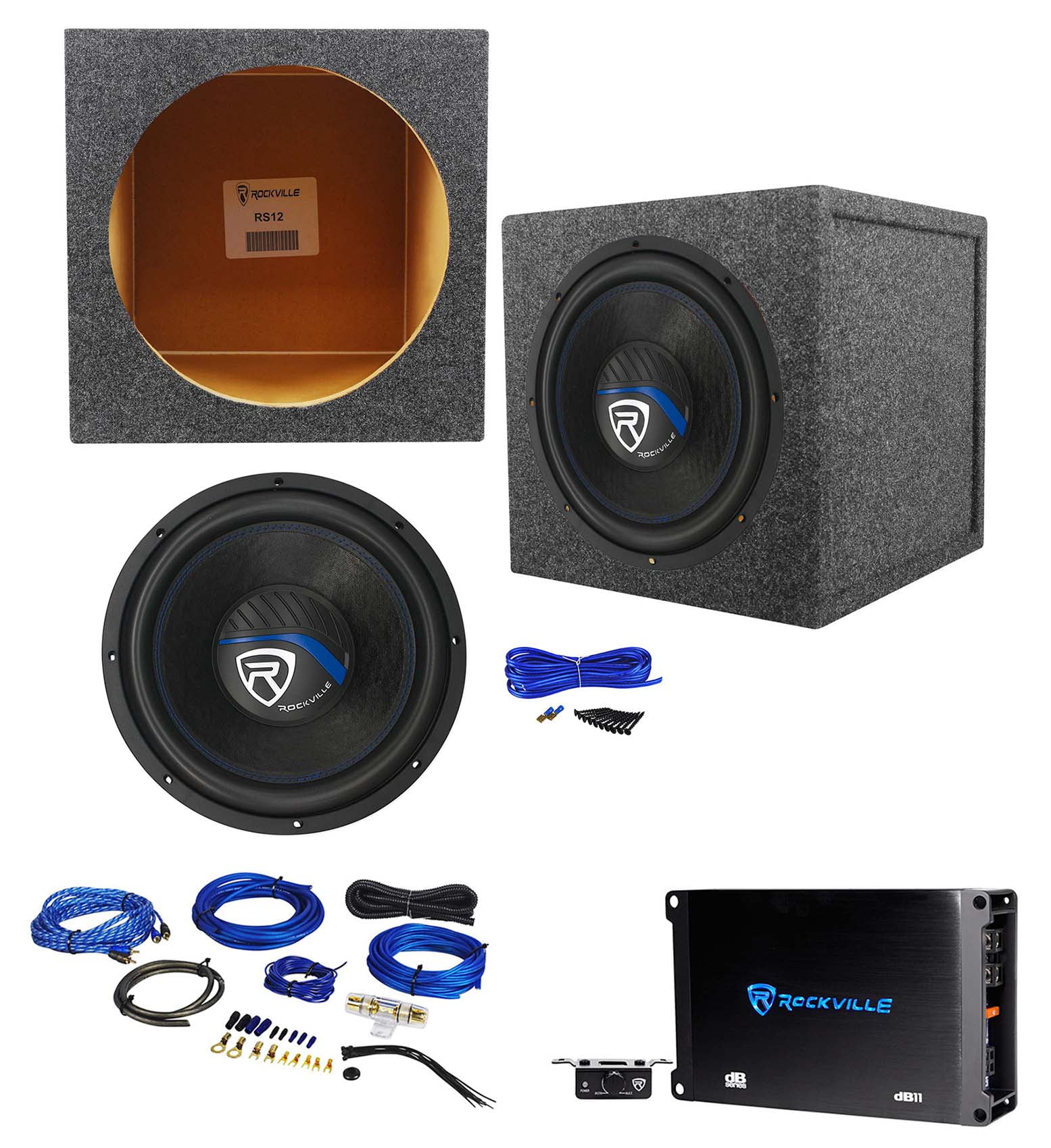 Rockville K5 W12K5S2 12