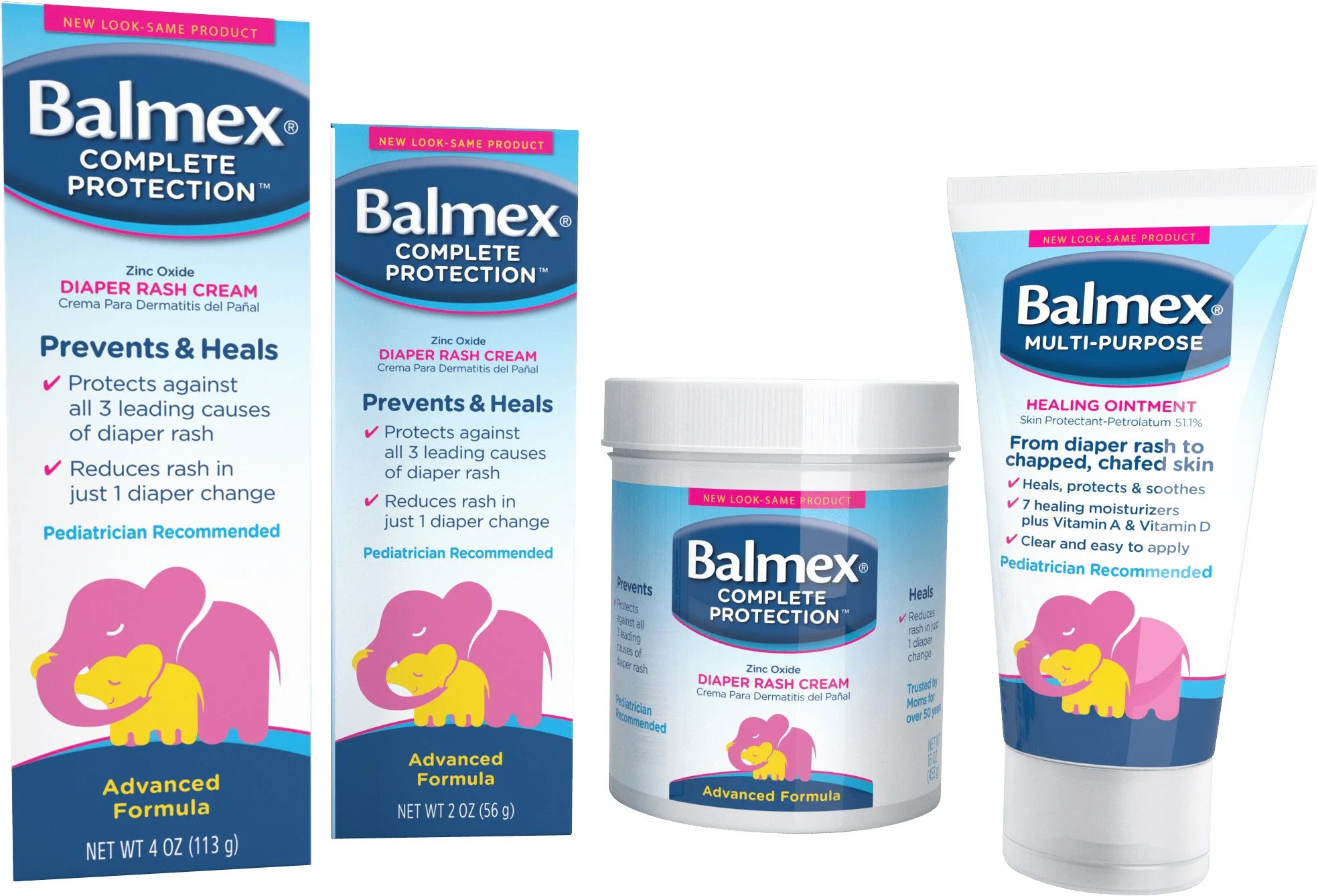 Balmex Complete Protection Diaper Rash Cream, 16 oz