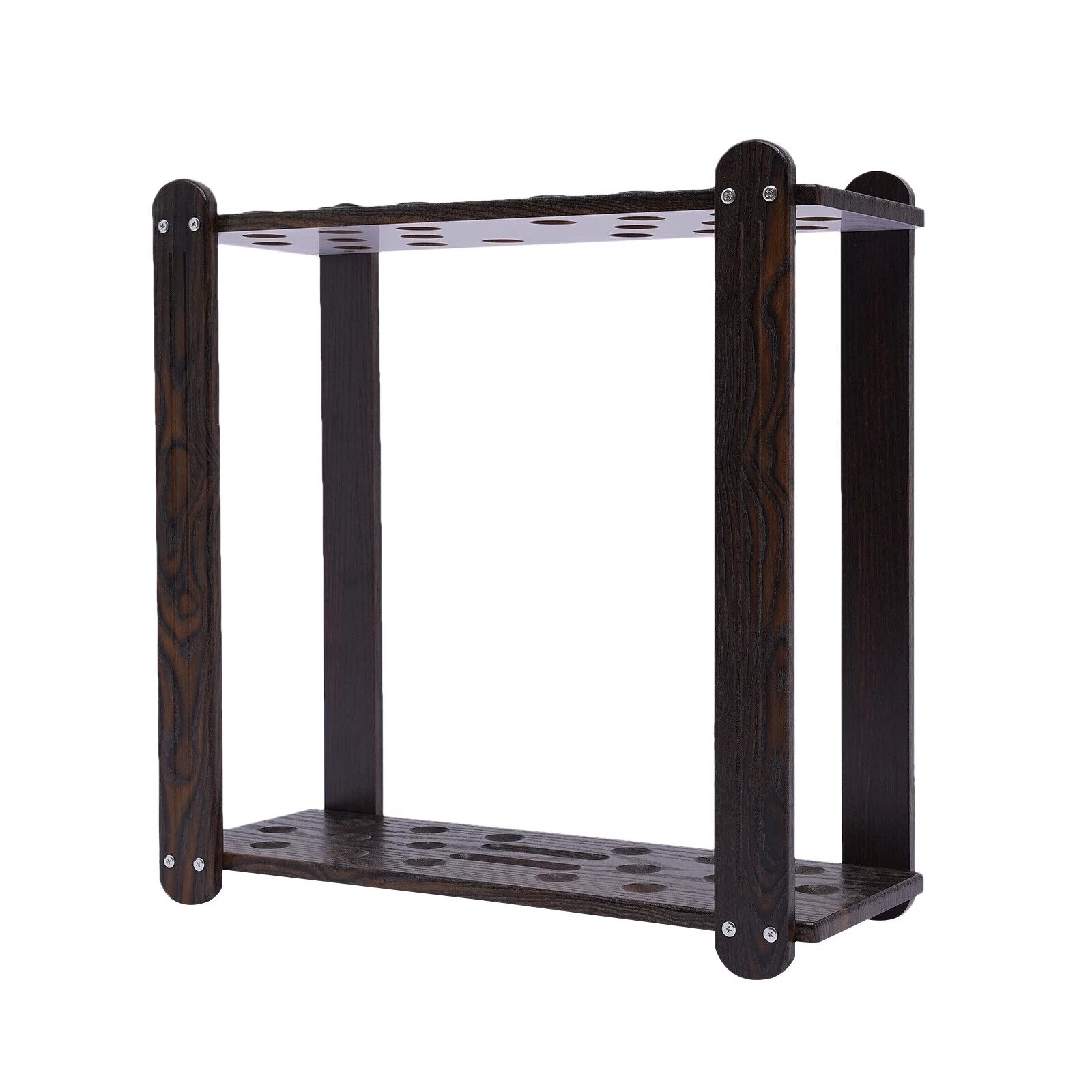 18-Hole Golf Club Display Holder Golf Putter/Pool Cue Stick Storage Organizer