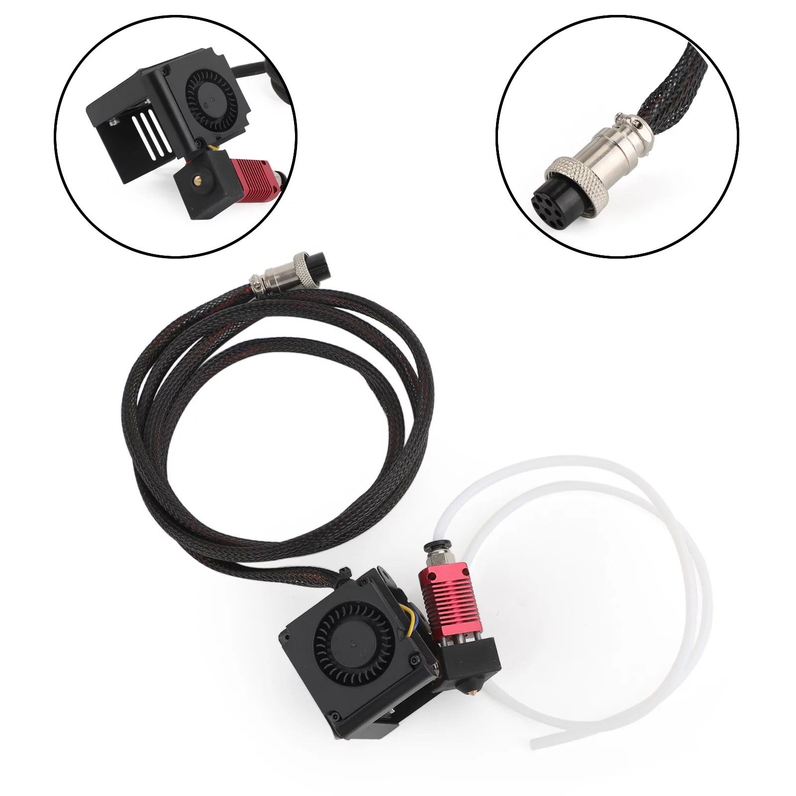 Full Assembled Extruder Kits Air Connections Nozzle for CR-10 S4 S5 CR10S