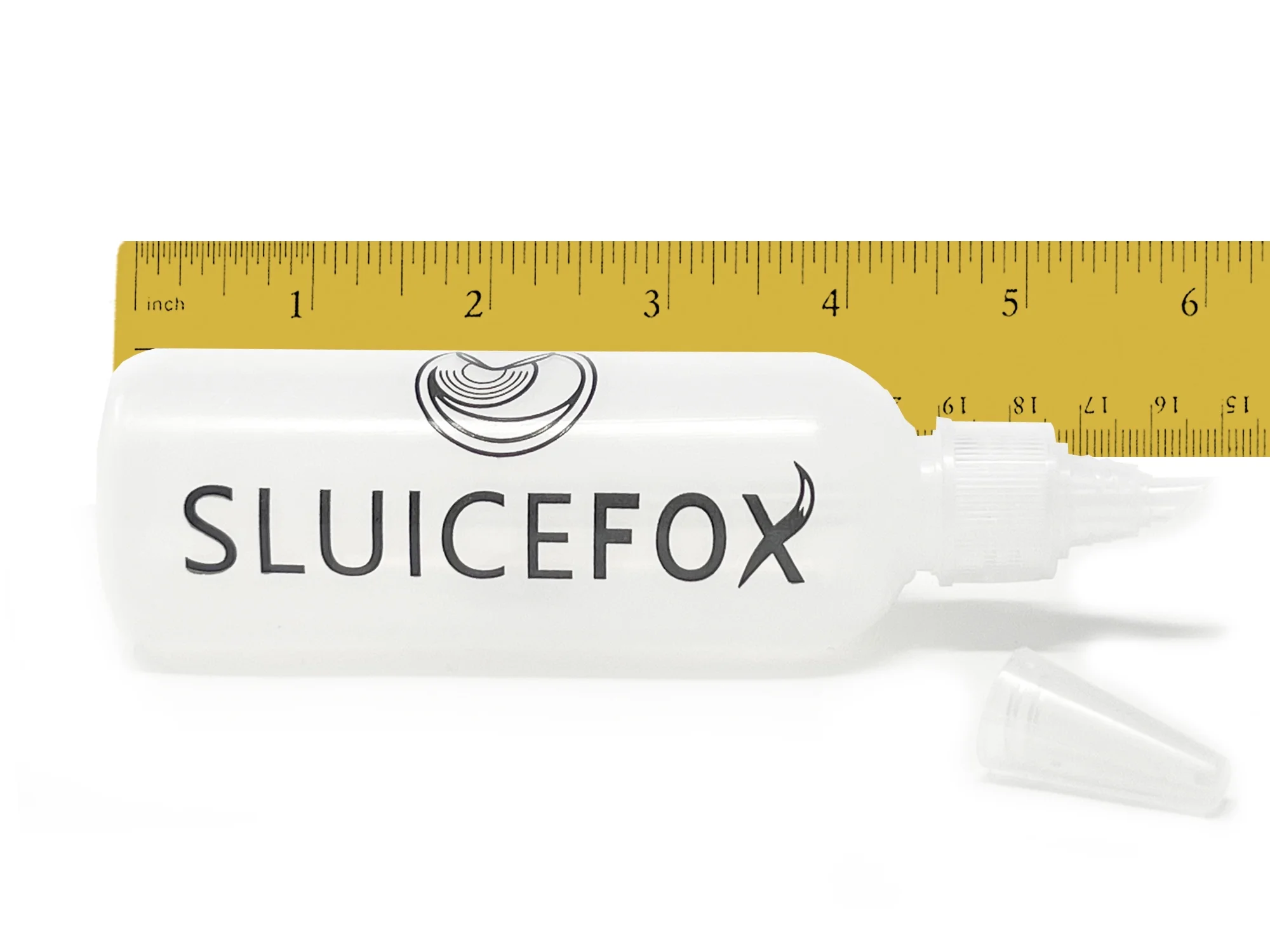 Sluice Fox Sluice Fox Snifter Bottle for Gold Panning Mining and prospecting; Plastic Cleanup tool for paydirt fine gold recovery in your gold prospecting tool kit