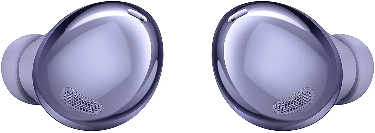 UrbanX Street Buds Pro Bluetooth Earbuds For Xiaomi Mi A3 True Wireless, Noise Cancelling, Charging Case, Quality Sound, Sweat Resistant, Purple (US Version)