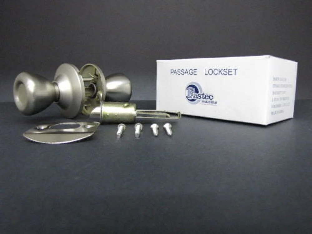 Mobile Home Door Knob Stainless Brushed Interior handle Passage Non-Locking