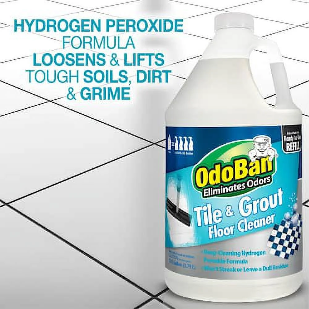 OdoBan 1 Gal. Tile and Grout Floor Cleaner (Ready-to-Use)