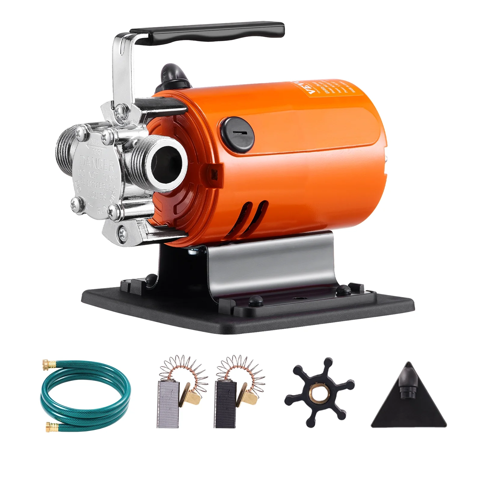 BENTISM Water Transfer Removal Pump Portable Utility Pump 120V 360 GPH 1/10HP Hose