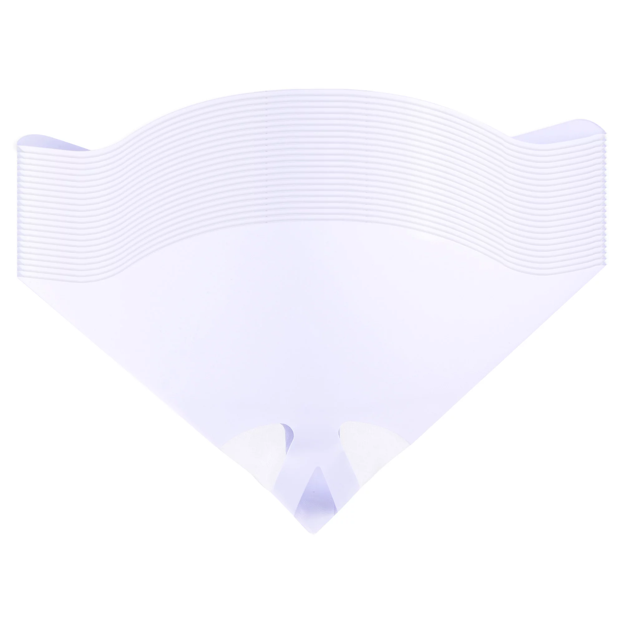 Uxcell 60Pcs 180 Micron 180mmx130mm Cone Paint Screen Funnel Nylon Mesh Paper Paint Strainer