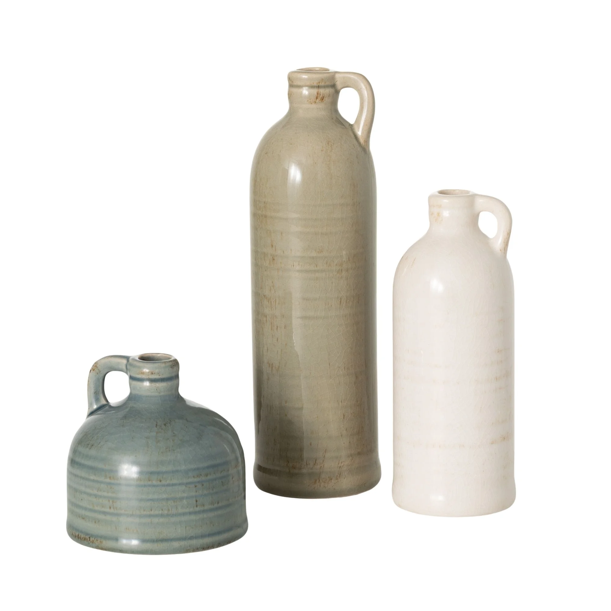 Sullivans Set of 3 Ceramic Jug Vases 10