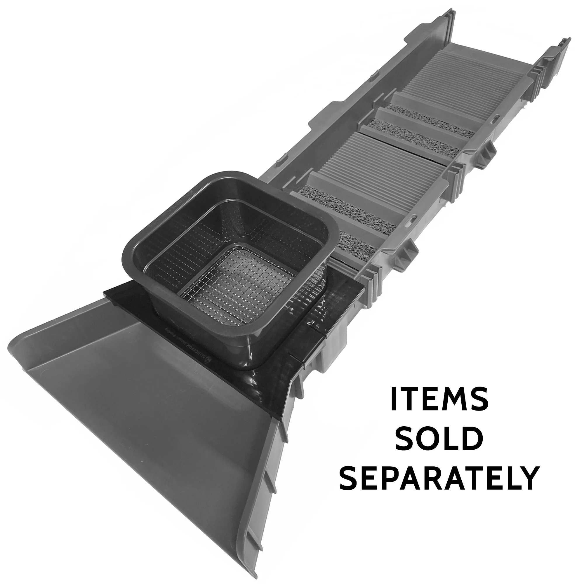 Sluice Fox Sluice Fox 6 inch gold classifiers; set of five stacking sifting pans with stainless steel mesh strainers for gold panning; sharktooth and gem sifters; (Green)