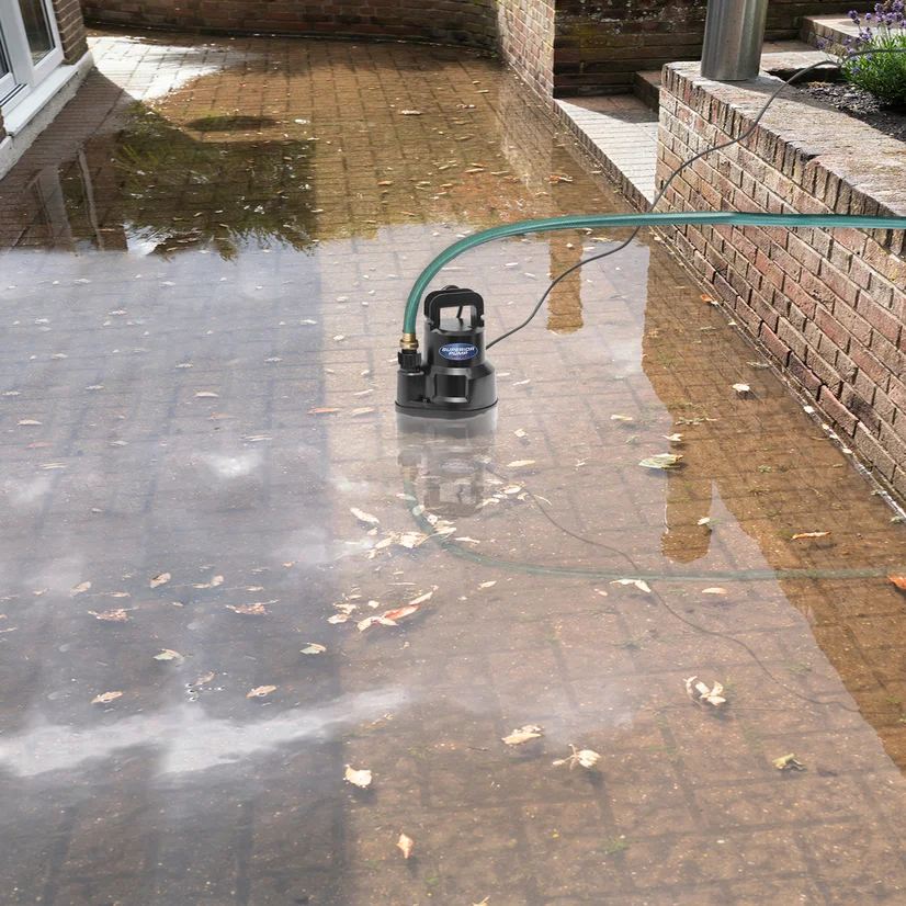 Superior Pump 91016  Thermoplastic High Flow Utility Water Pump, 1/6 HP, Black