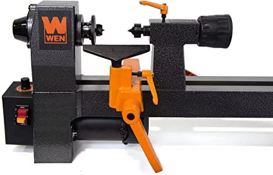 WEN 3.2-Amp 8-Inch by 13-Inch Variable Speed Mini Benchtop Wood Lathe