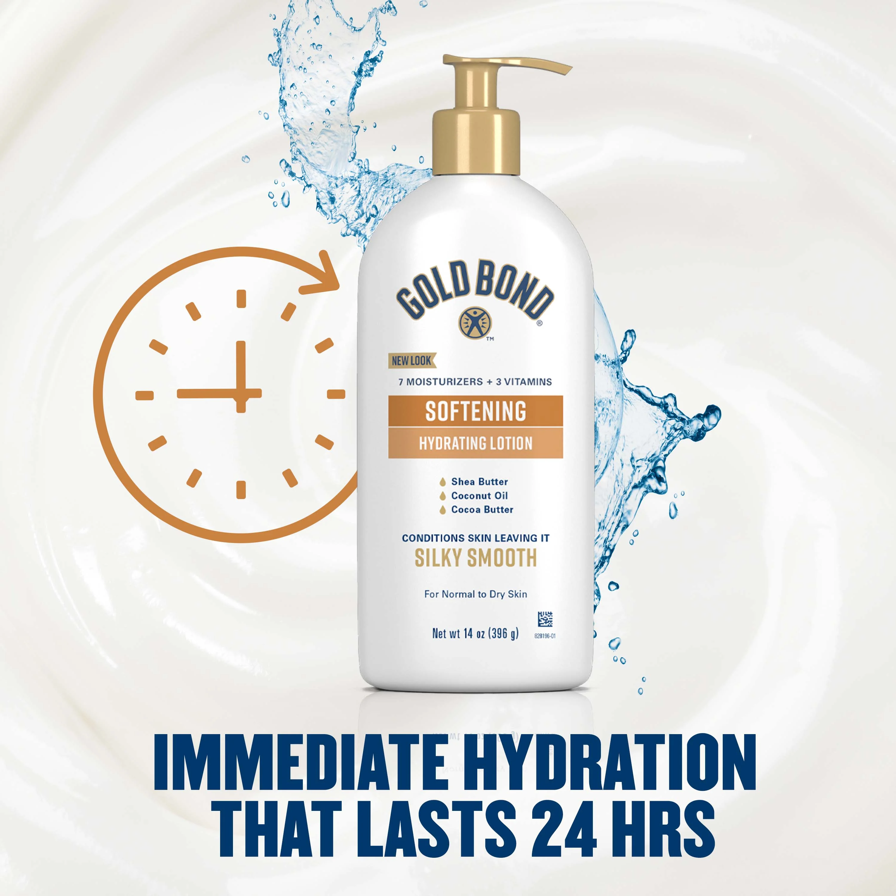 Gold Bond Softening Hydrating Lotion, 14oz., With Shea Butter