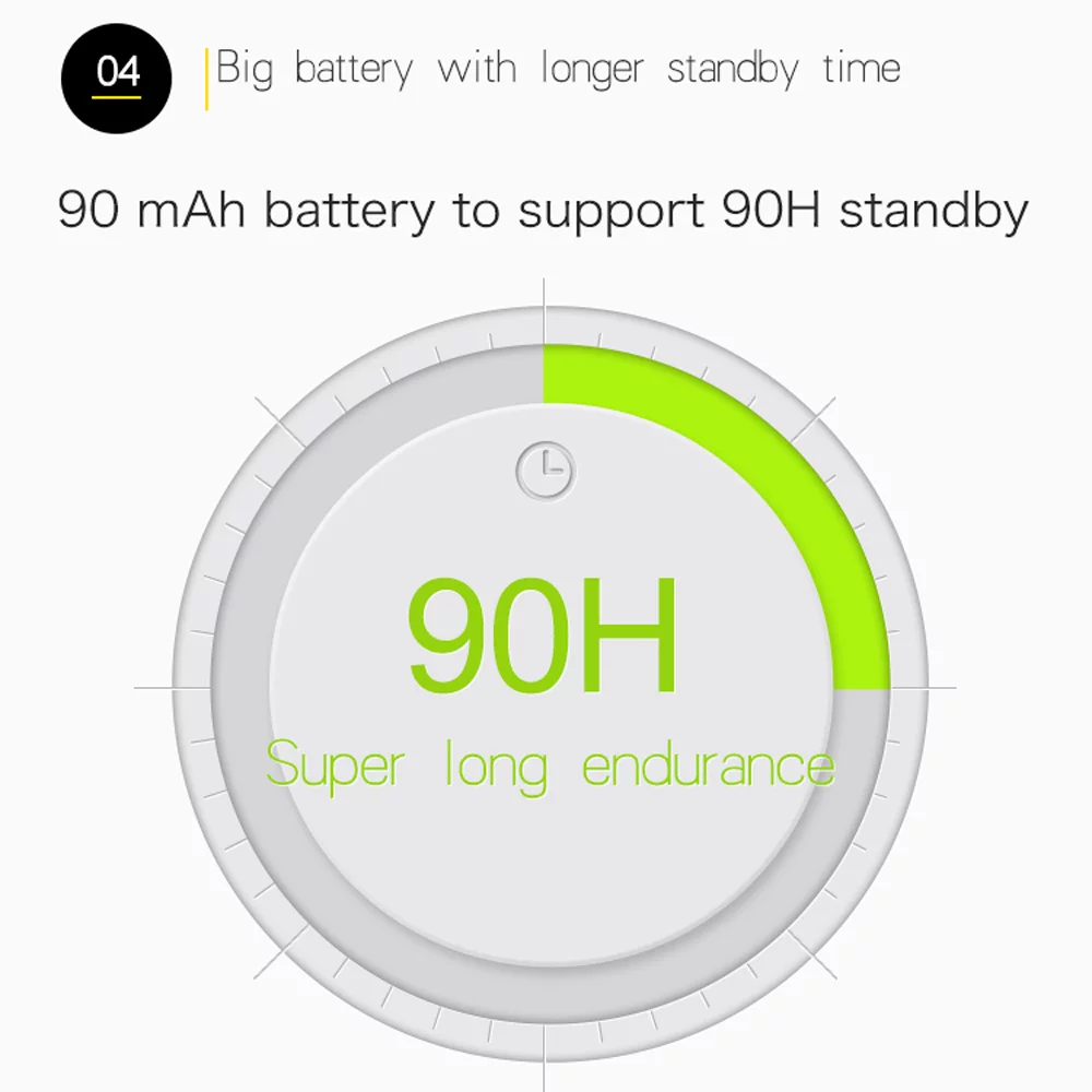 Fineblue F980 Clip-on 4.0 Headphones Cable Retractable Earphone Stereo  Headsets Vibration Alert Hands-free w/ Microphone Multi-point Connection