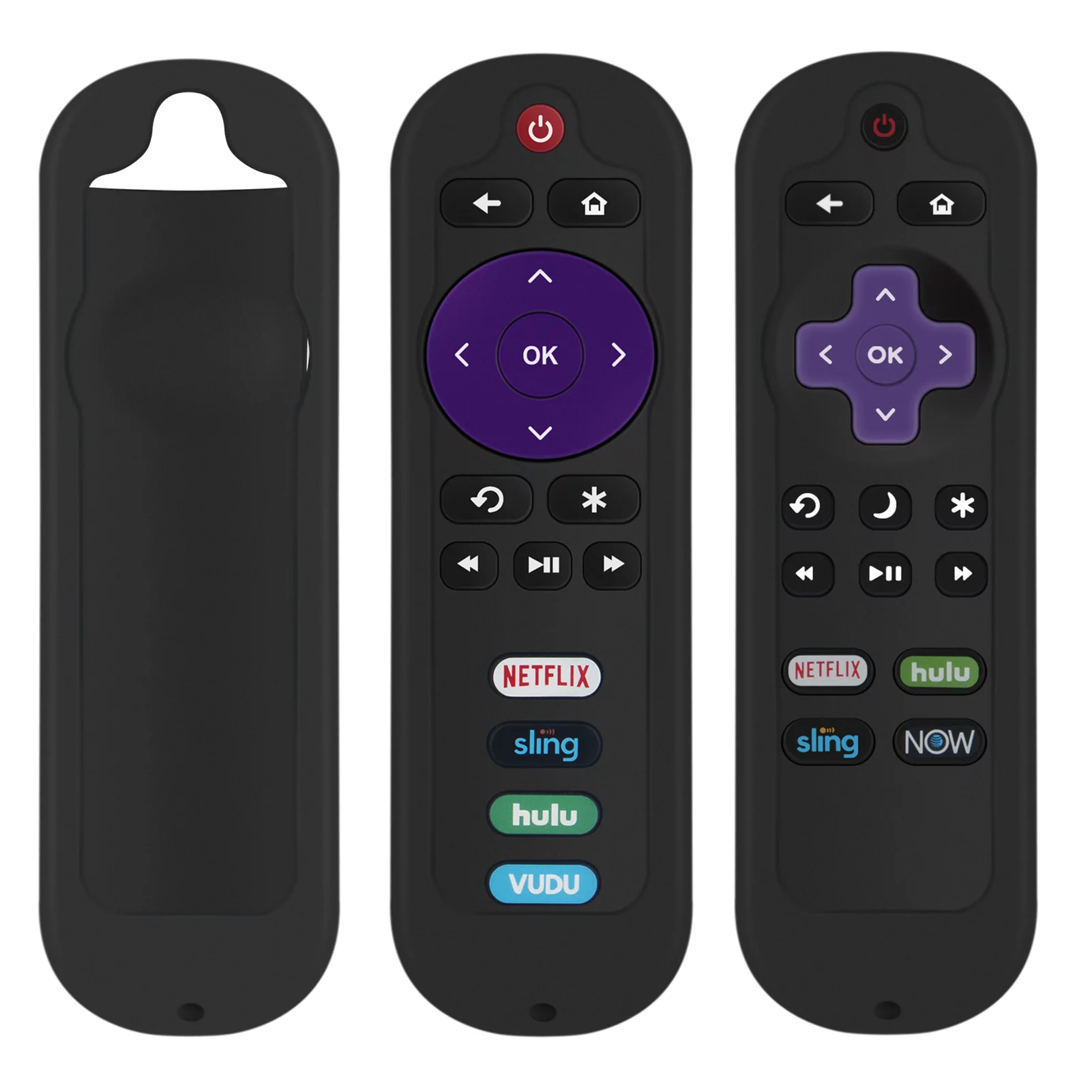 Remote Silicone Case Cover for TCL Roku TV RC280 Sharp Sanyo RCA Insignia Roku TV Remote
