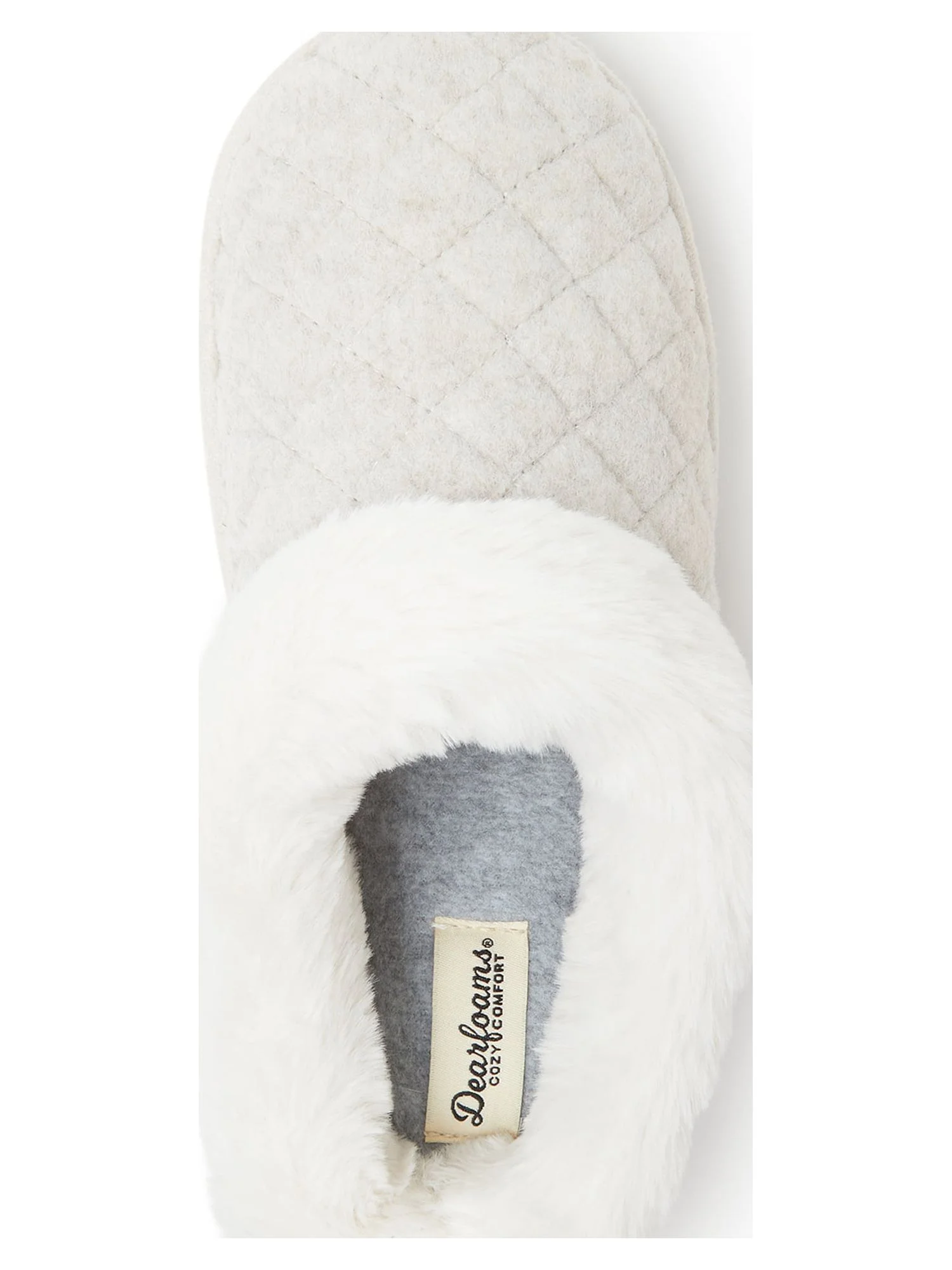 Dearfoams Cozy Comfort Women's Wool Inspired Clog Slippers