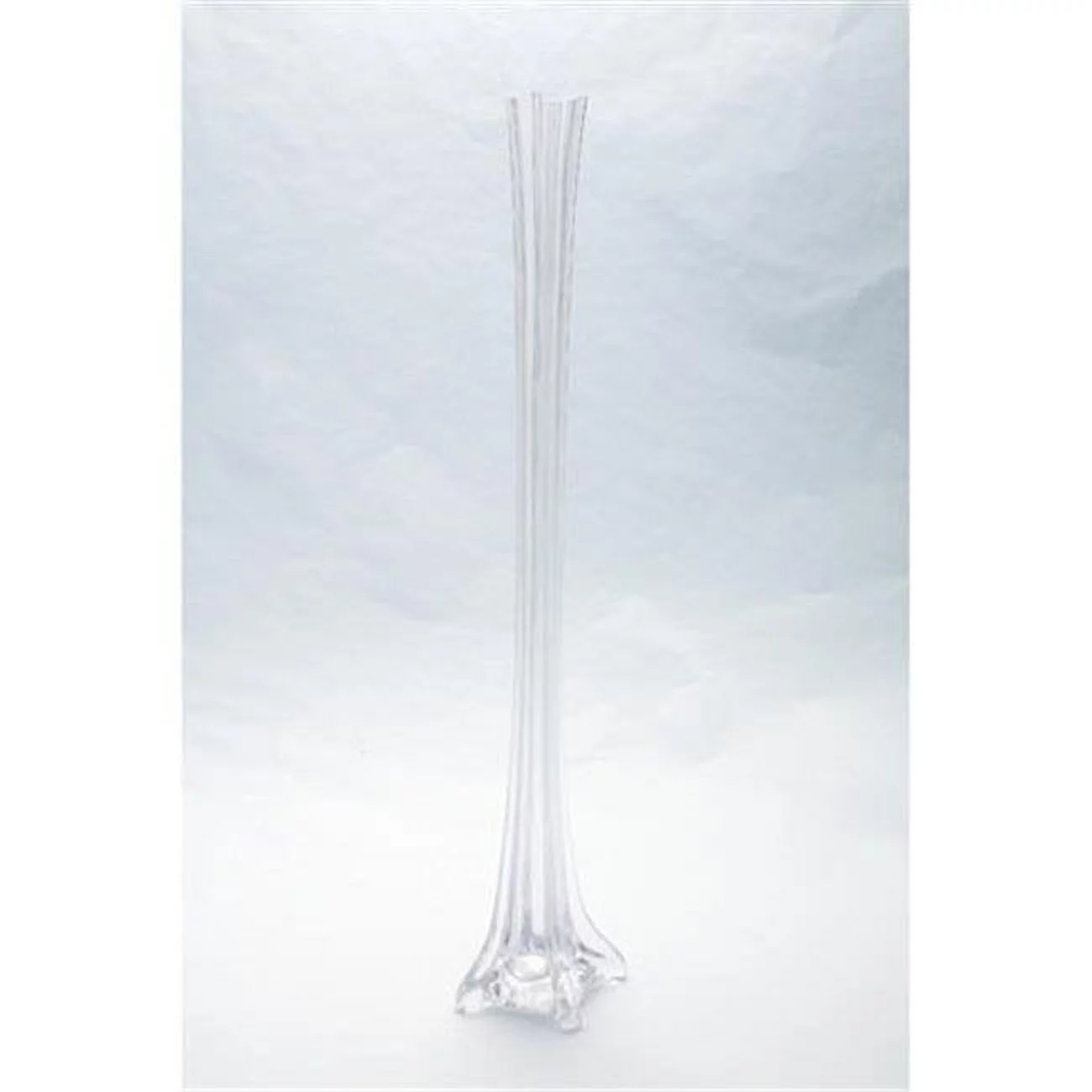 Diamond Star 87187 24 in. Tower Vase, Clear