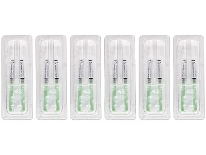 Opalescence 20% PF Mint Teeth Whitening Syringe Gel Refill Kit by Ultradent – Professional Dental Whitener (12 Syringes, Carbamide Peroxide Based)