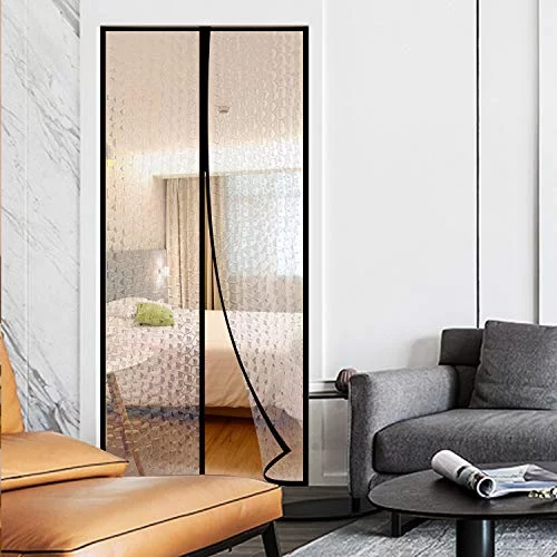 Magnetic Thermal Insulated Door Curtain 36