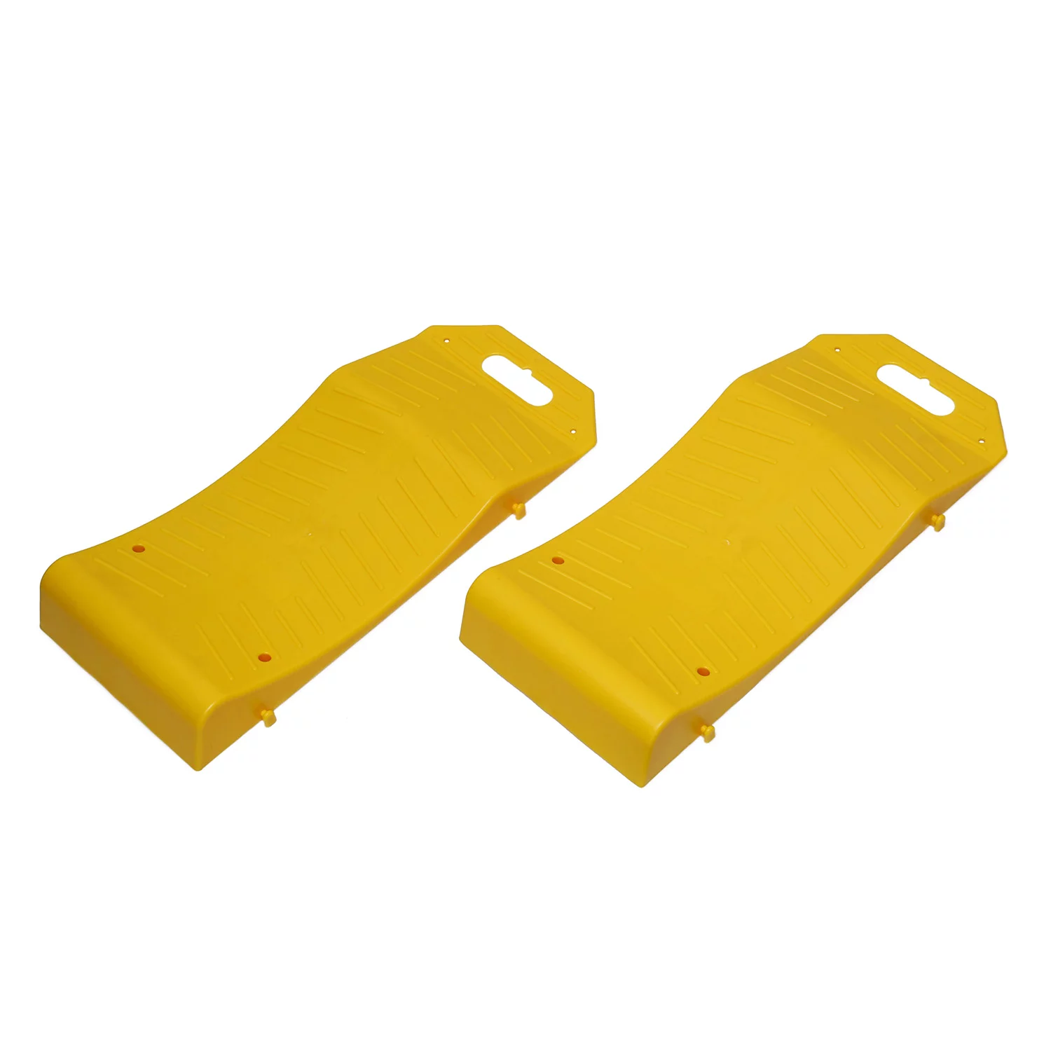 BISupply | Tire Saver Ramps – Low Profile Curved Vehicle Storage Ramp Set, 2 Pk