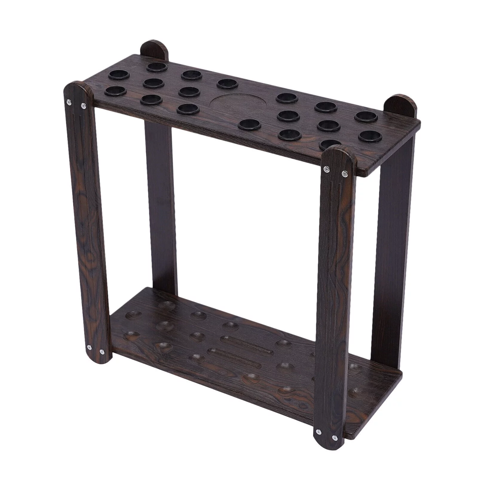 18-Hole Golf Club Display Holder Golf Putter/Pool Cue Stick Storage Organizer