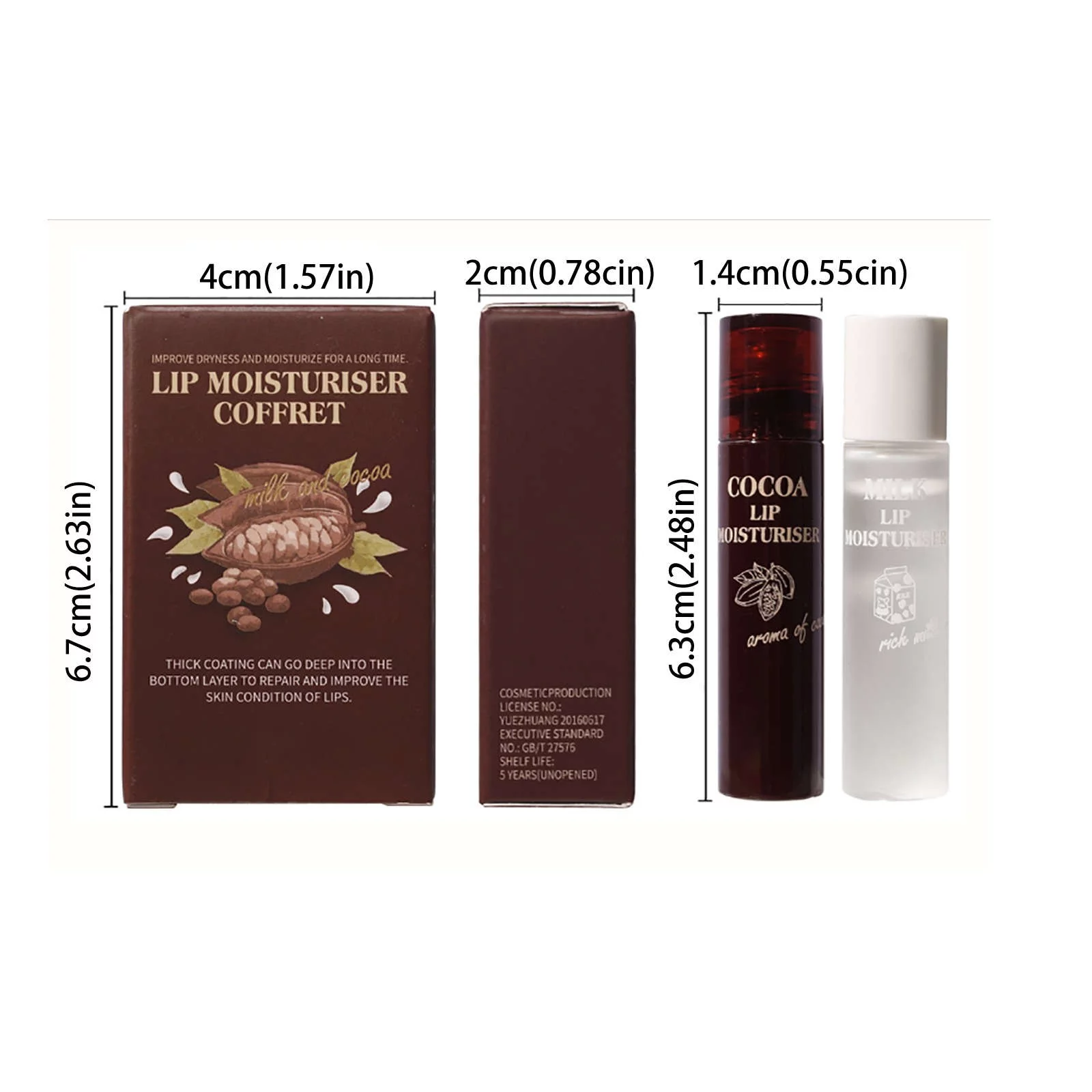 Makeup Colour Riche Plump and Shine Lipstick, for Glossy, Radiant, Visibly Fuller Lips with an All-Day Moisturized Feel, Nectarine Lip Plumping Lip Gloss Lipstick Lightweight Hydrating Formula