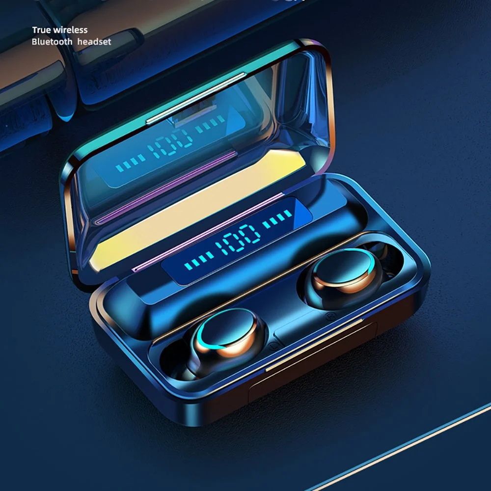 TWS Bluetooth Earbuds Fit for iphone Samsung Android Wireless Earphone Stereo