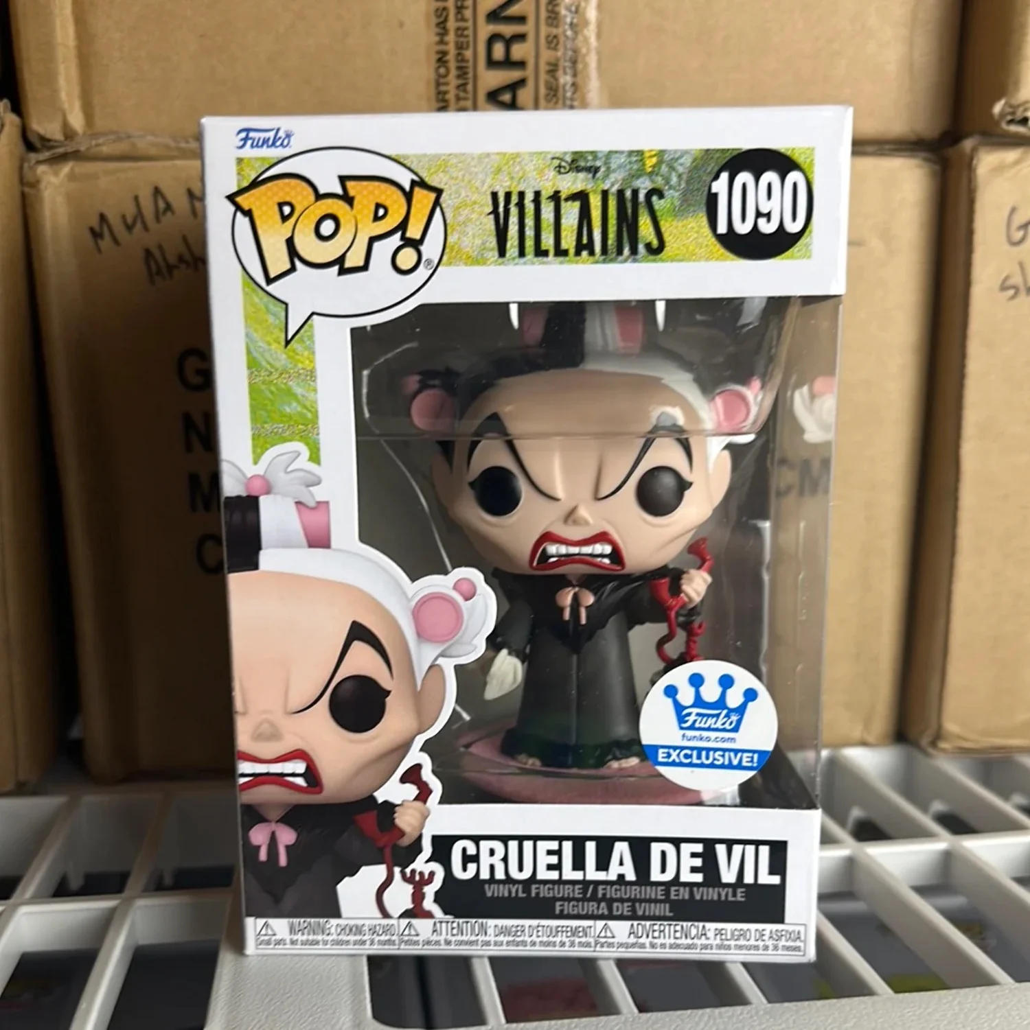 Funko Disney POP! Cruella De Vil Vinyl Figure
