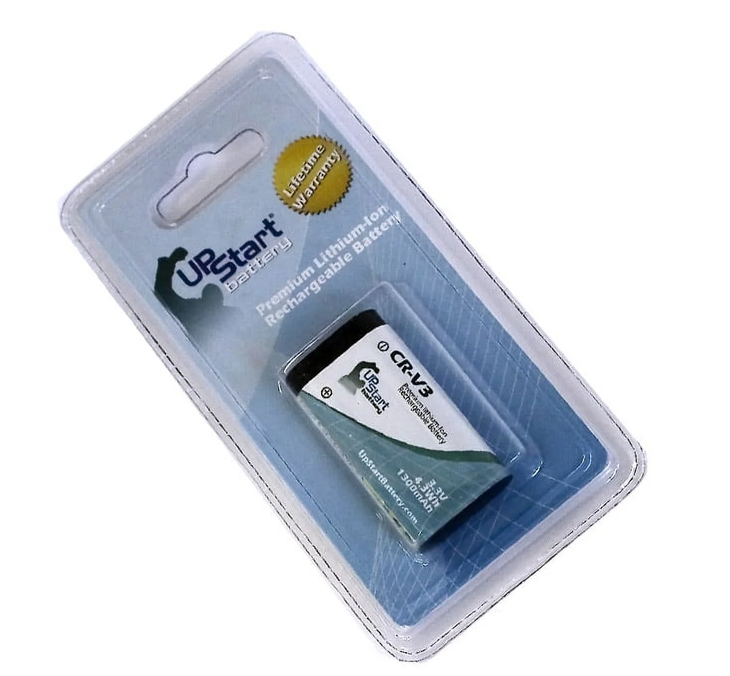 UpStart Battery Minolta Dimage E203 Battery - Replacement for Minolta CR-V3 Digital Camera Battery (1300mAh, 3.3V, Lithium-Ion)