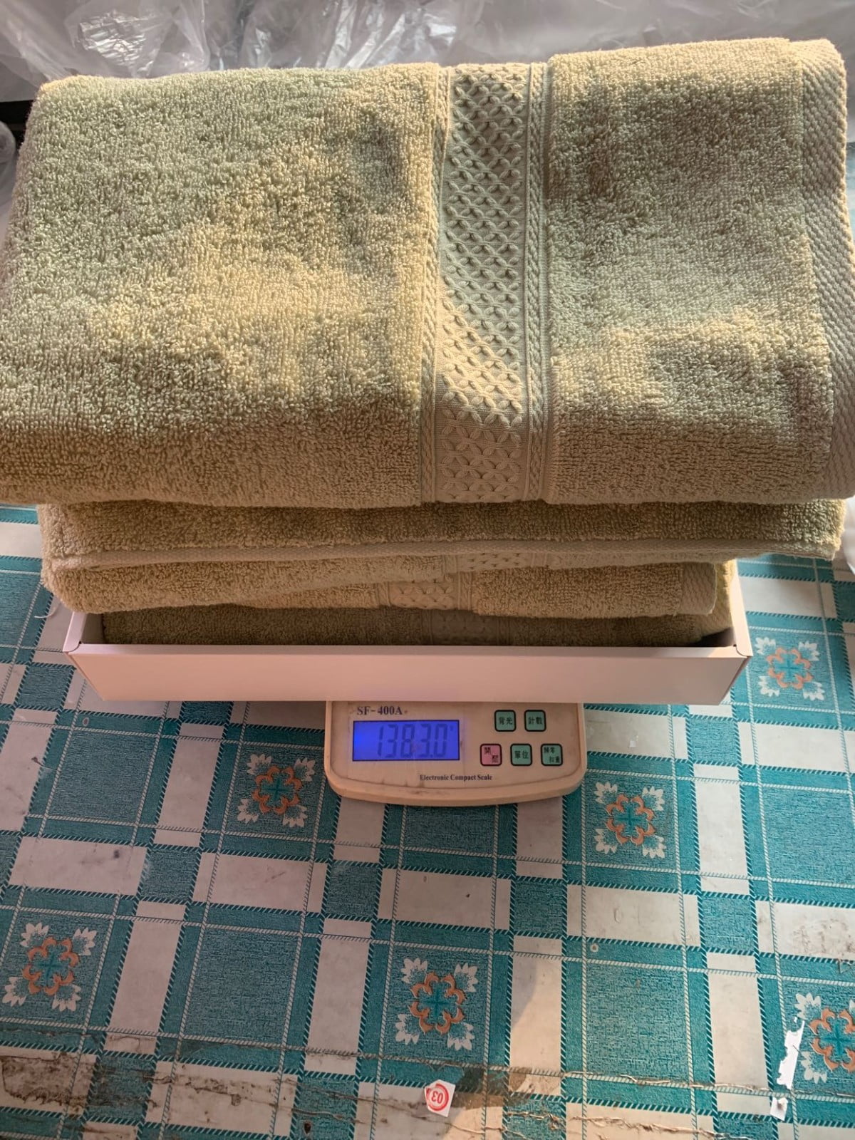 Quality 100% Cotton Towels Soft and Absorbent 4PC