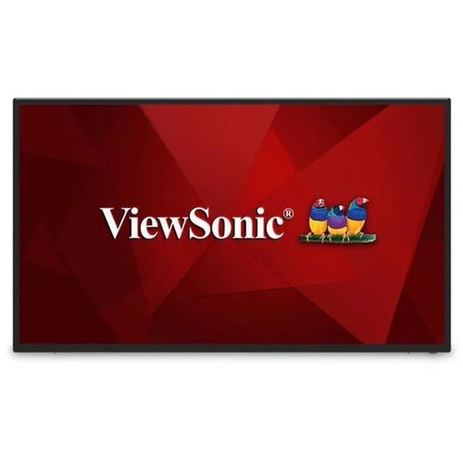 43 in. 4K UHD Commercial Display with VESP, Wireless Screen Sharing - USB Wi-Fi Capabilities, RJ45, HDMI, USB C